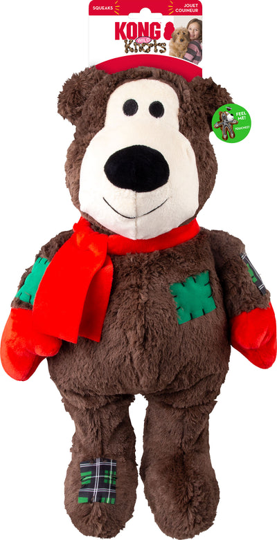 Kong Holiday Wild Knots Jumbo Bear