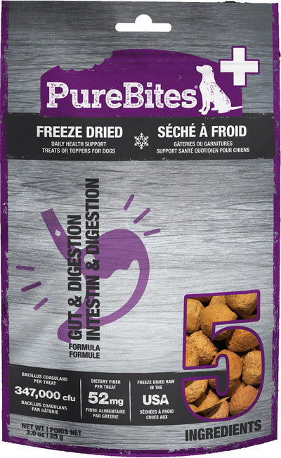 Purebites+ Freeze Dried Dog Gut & Digestion