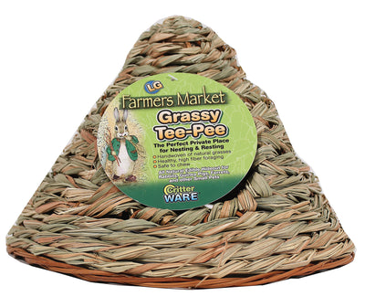 Small Animal Grassy Tee Pee