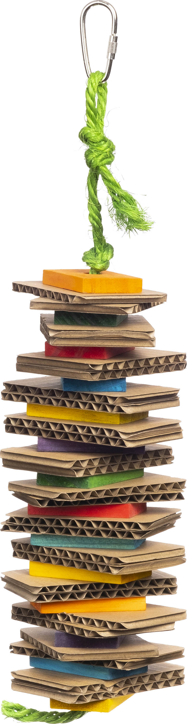 Shredding Stack Bird Toy