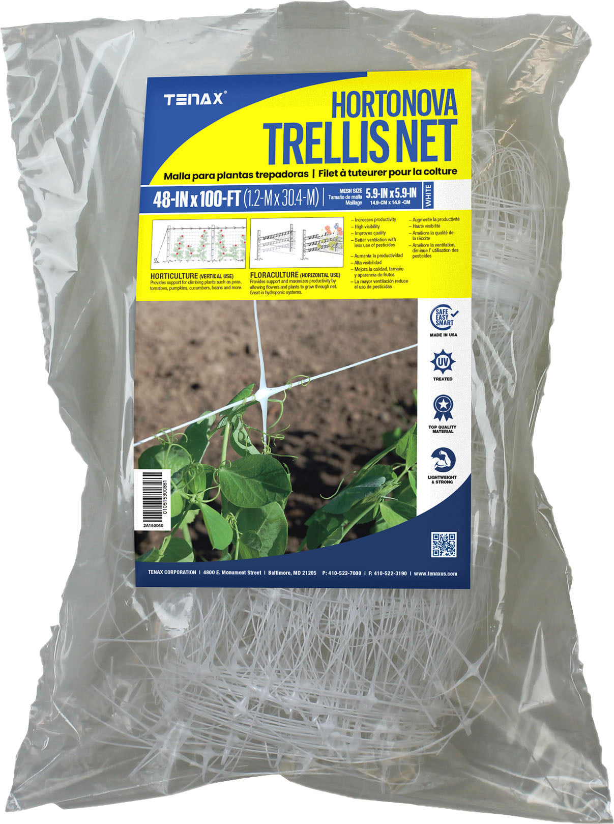 Tenax Hortonova Trellis Net