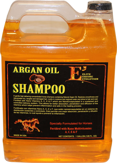 E3 Argan Oil Shampoo For Horses
