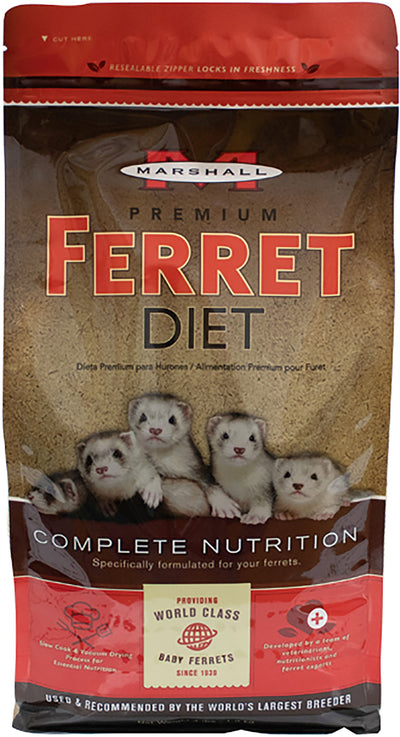 Marshall Premium Ferret Diet Complete Nutrition