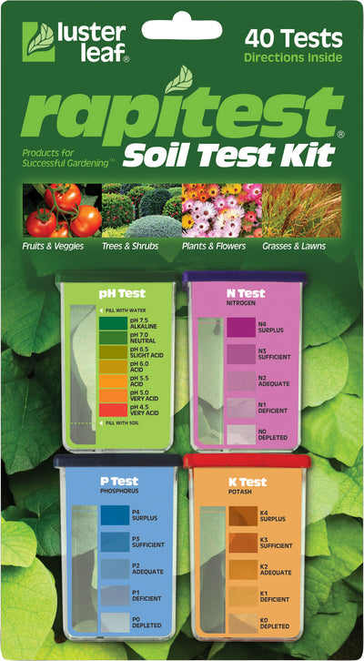 Rapitest Soil Test Kit 4 Values