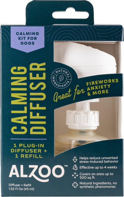 Alzoo Plant-Based Calming Diffuser Kit Dog
