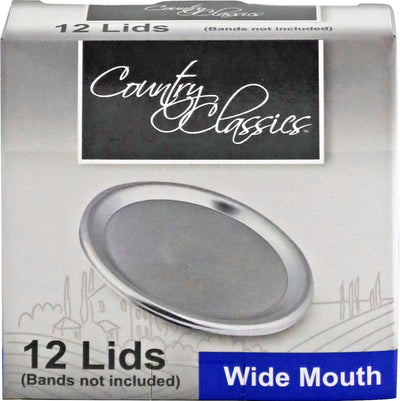 Country Classics Wide Mouth Lids