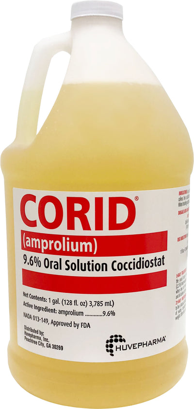 Corid 9.6% Oral Solution Coccidiostat For Calves