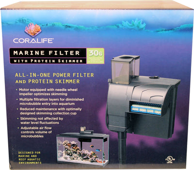 Coralife Marine Filter W/Protein Skimmer