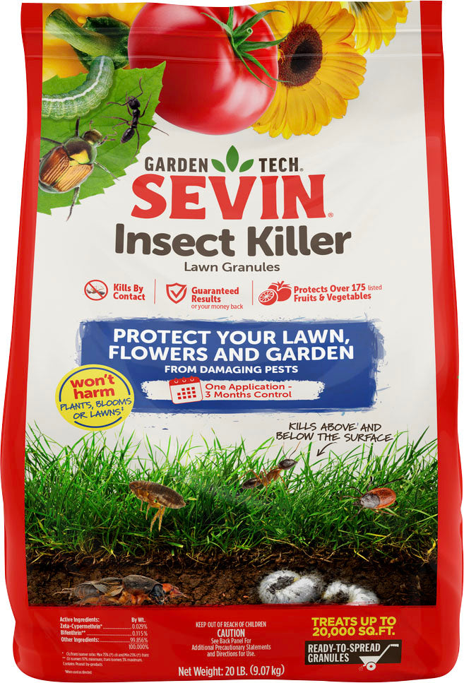 Sevin Lawn Insect Granules