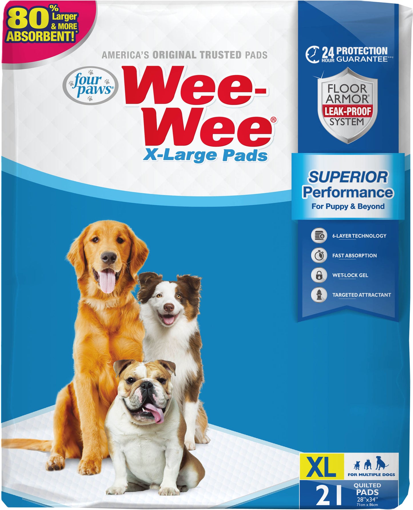 Wee-Wee Pads Extra Large