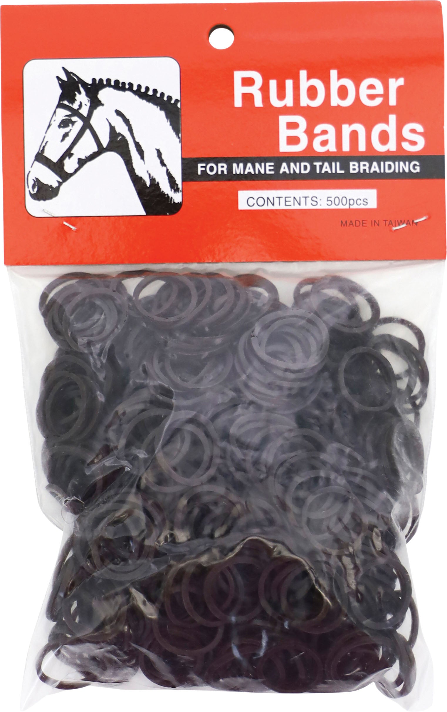 Rubber Horse Braid Bands