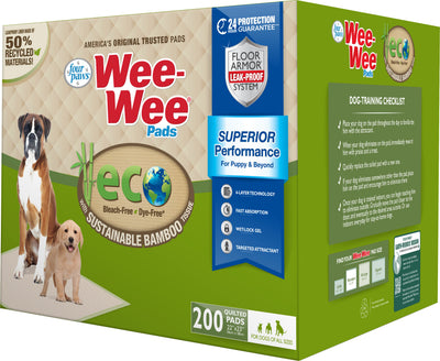 Wee-Wee Eco Pads With Bamboo