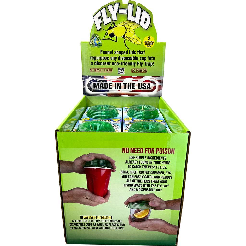 Billy Bob Fly Lid For Cups Counter Ds