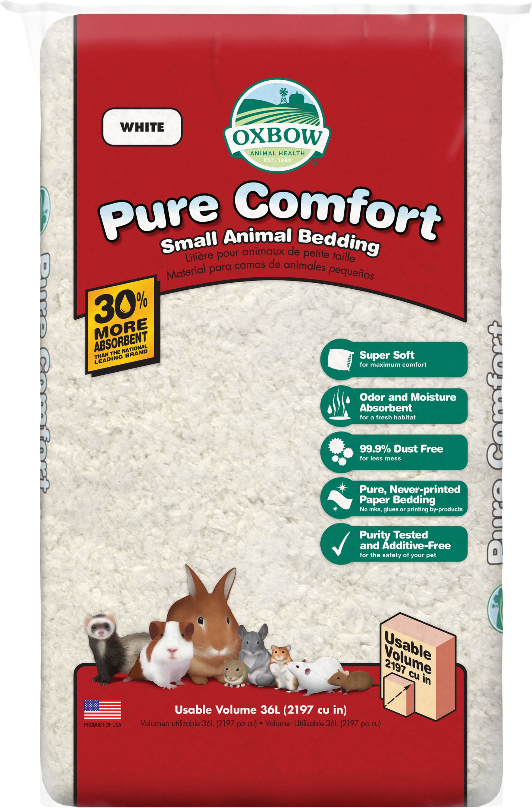 Pure Comfort Small Animal Paper Bedding