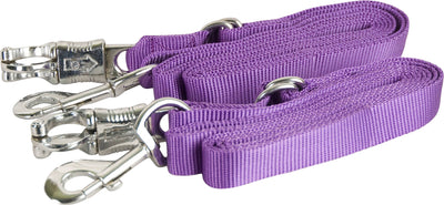 Gatsby Adjustable Nylon Cross Ties W/Panic Snap