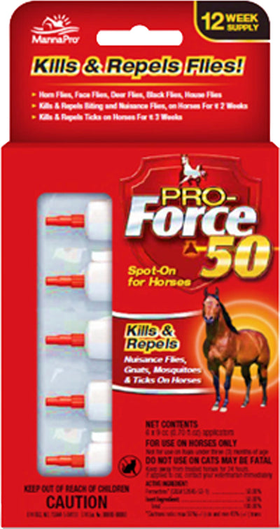 Pro-Force Equine 50 Spot-On Pest Control
