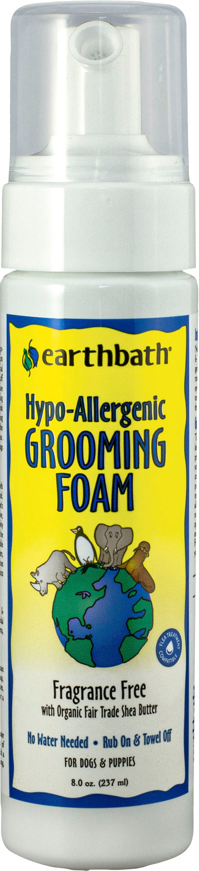 Earthbath Hypoallergenic Grooming Foam For Dogs