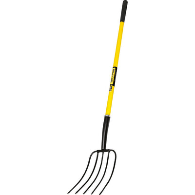Tru Pro 5 Tine Forged Manure Fork W/Fiberglass