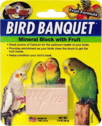 Bird Banquet Mineral Block Fruit Formula