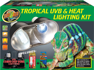 Tropical Uvb And Heat Lighting Kit