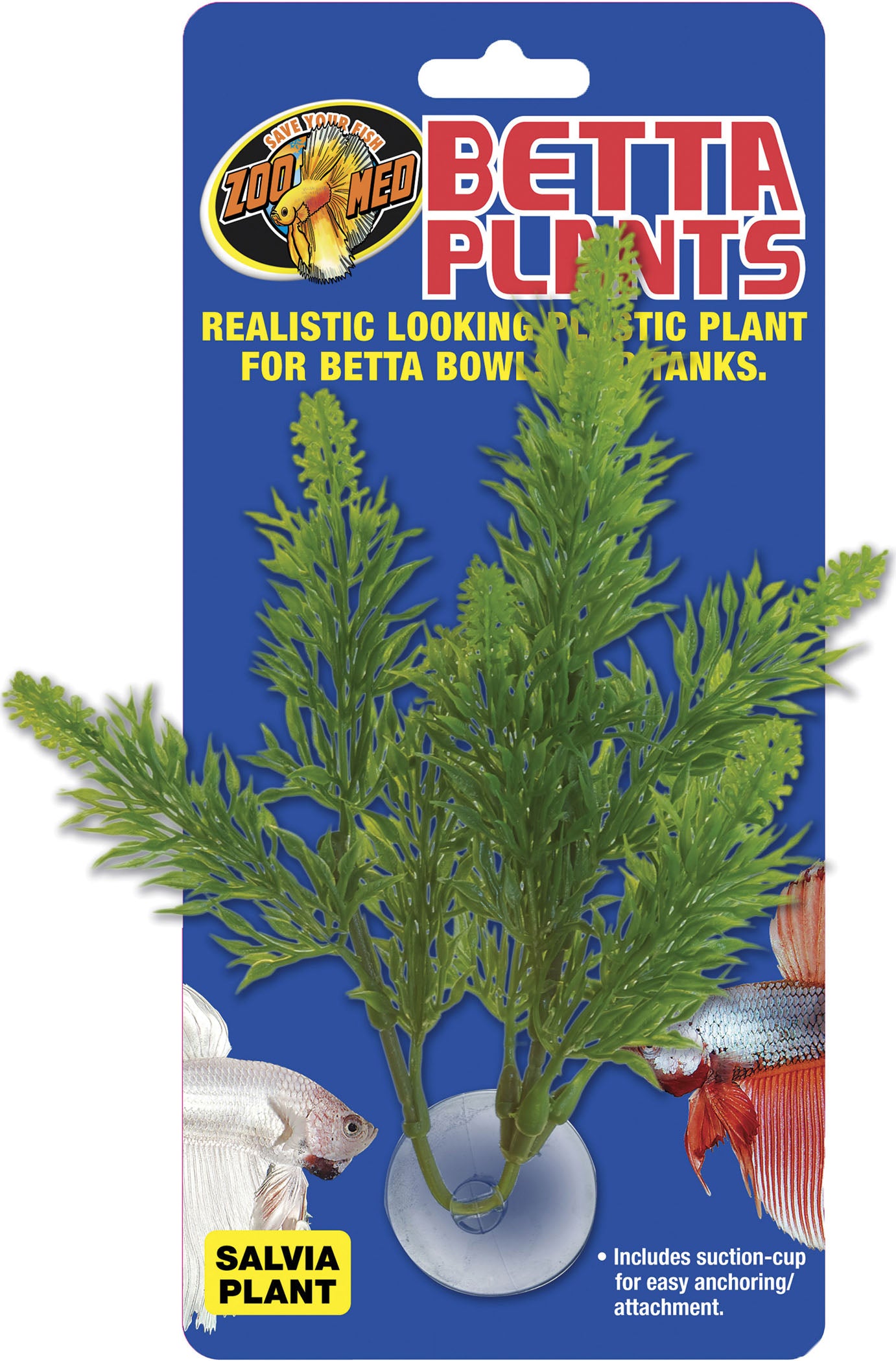 Betta Plants Salvia Plastic Plant