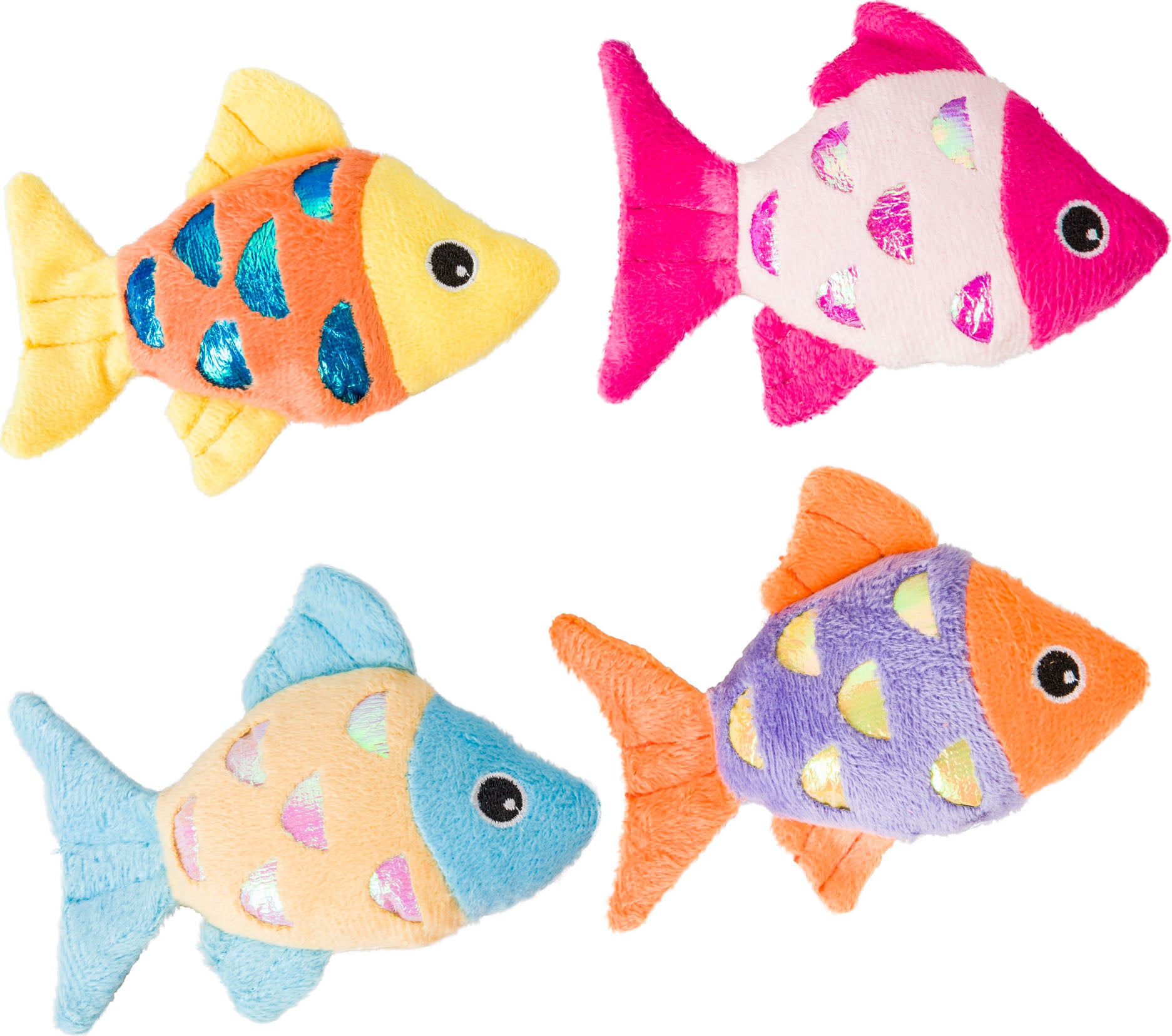 Spot Shimmer Glimmer Fish W/Catnip