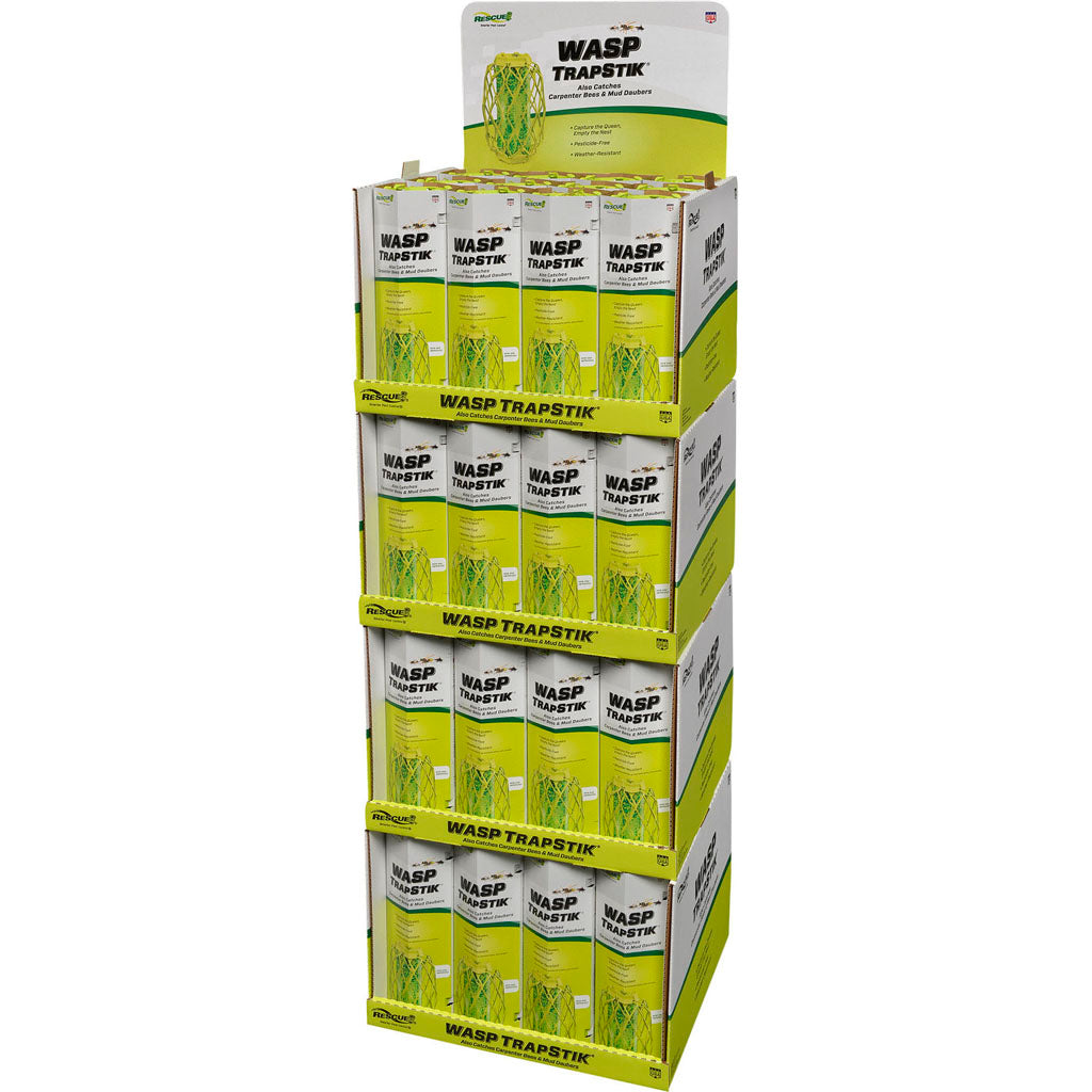 Rescue Wasp Trapstik Display