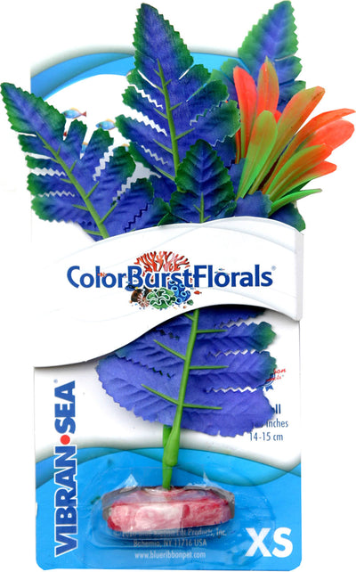 Color Burst Florals Butterfly Sword Silk Plant