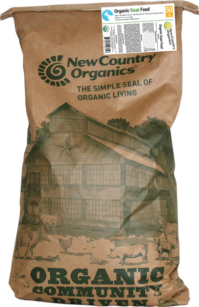 Certified Organic Soy-Free Goat Feed
