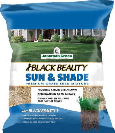 Black Beauty Sun & Shade Grass Seed Mixture