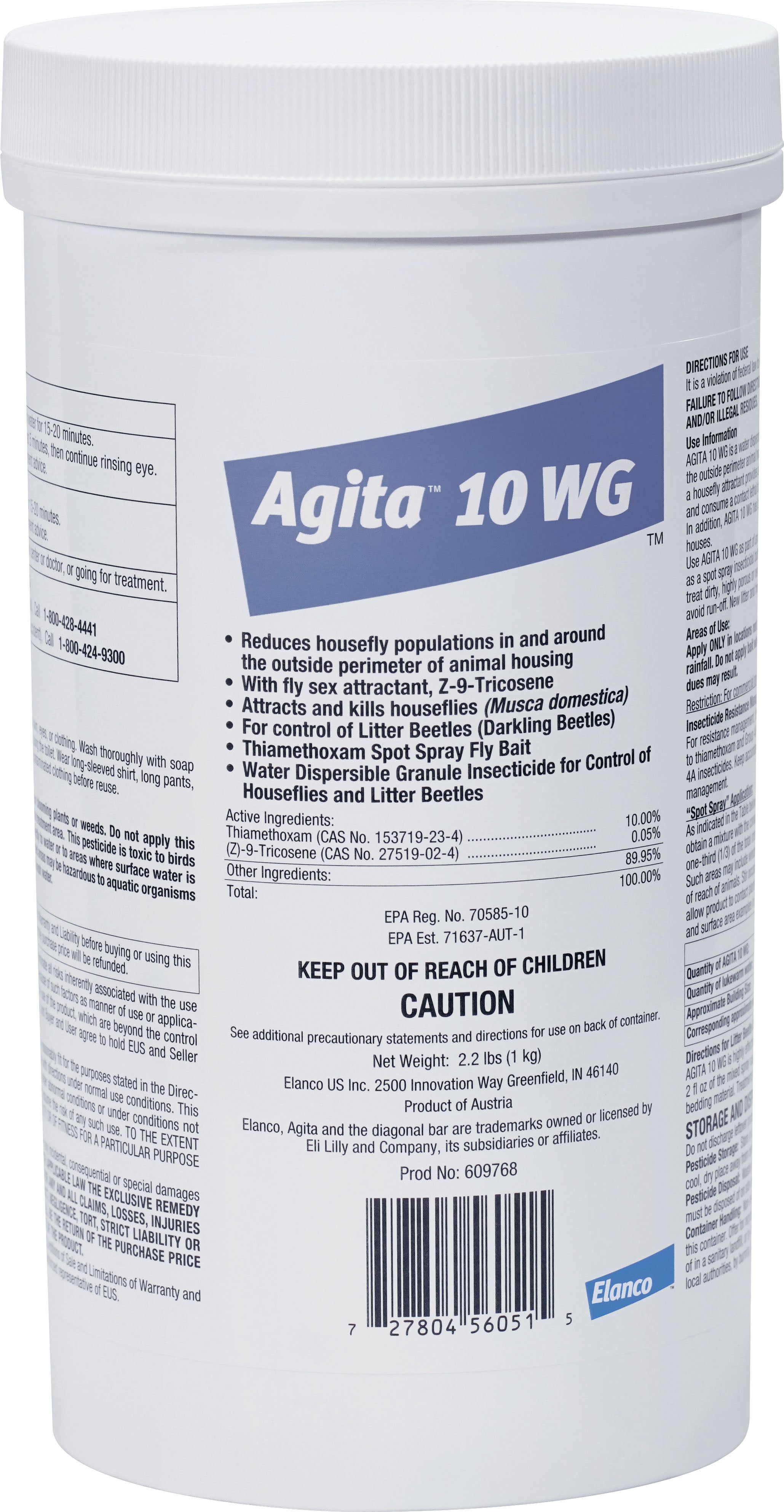 Elanco Agita 10 Wg Spray Insecticide – Monster Pets