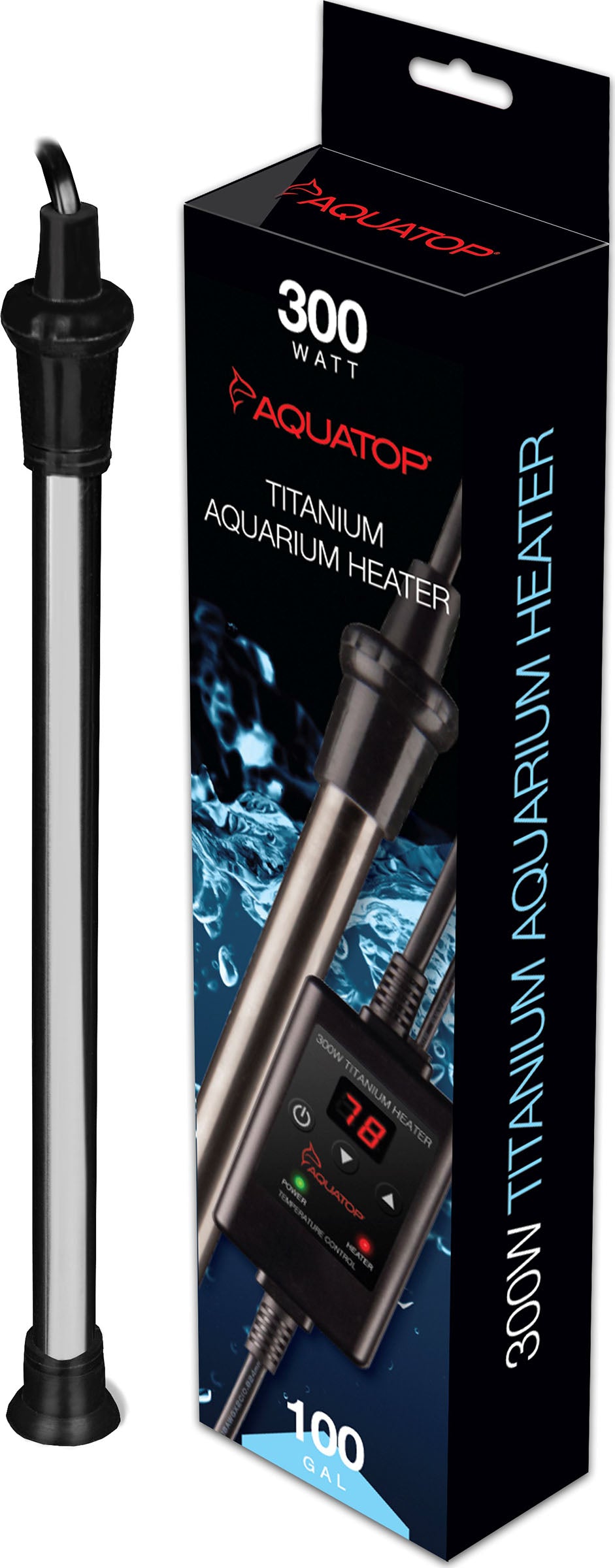 Aquatop Titanium Submersible Heater W/Controller