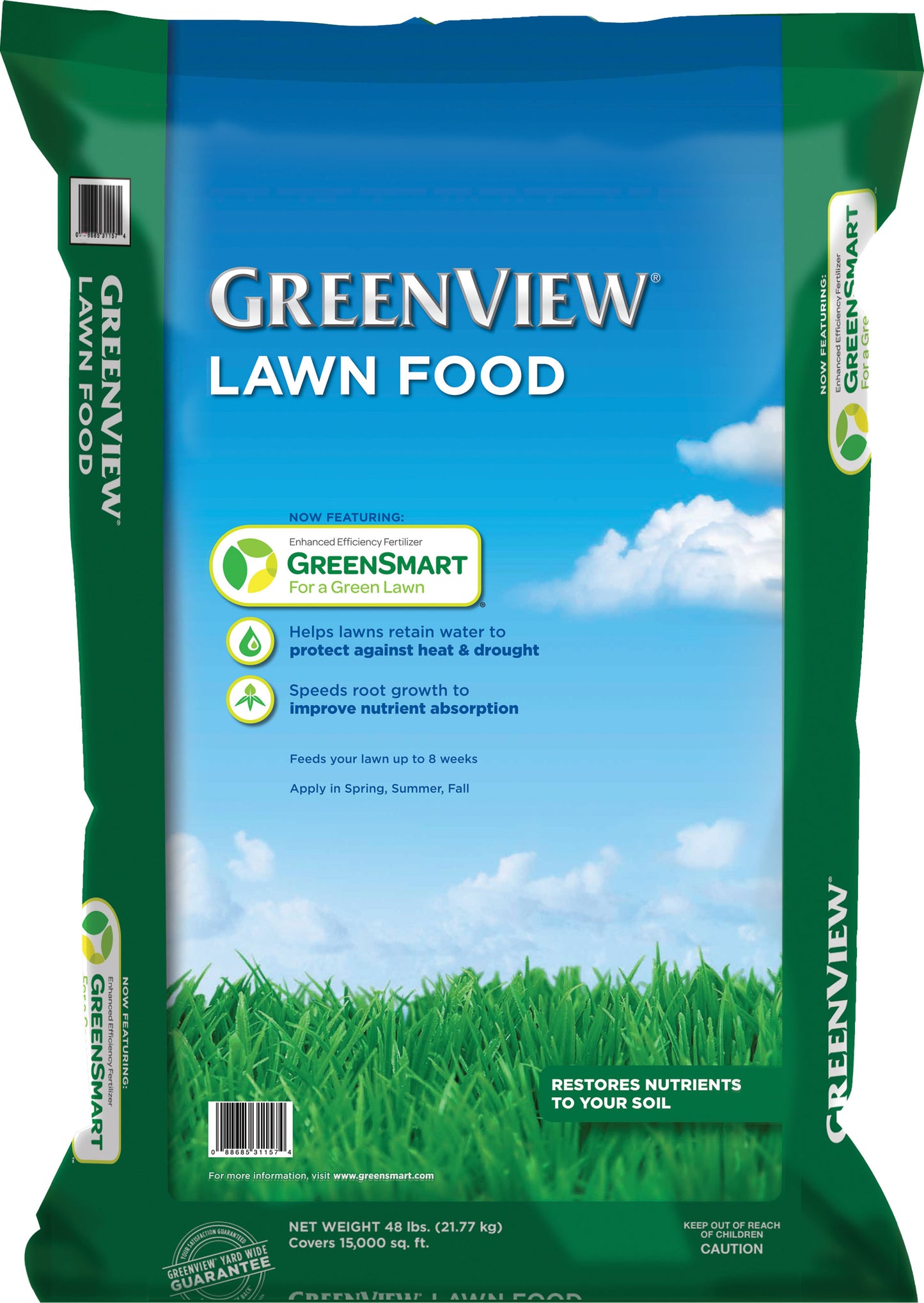 Greenview Lawn Food With Green Smart