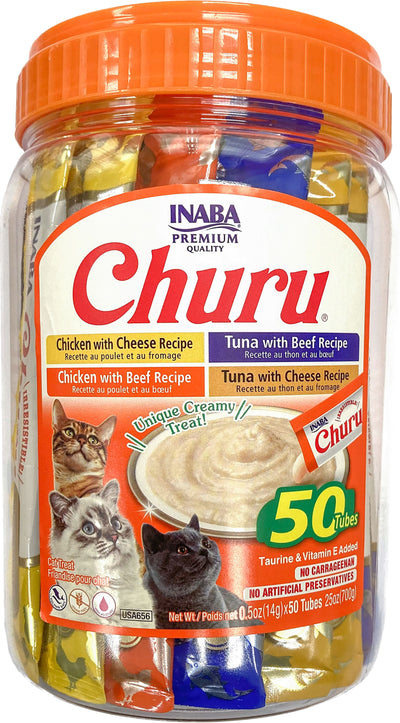 Inaba Churu Puree Cat Treats Variety Pack
