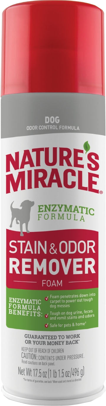 Nature'S Miracle Stain & Odor Remover Foam Gr Lbl