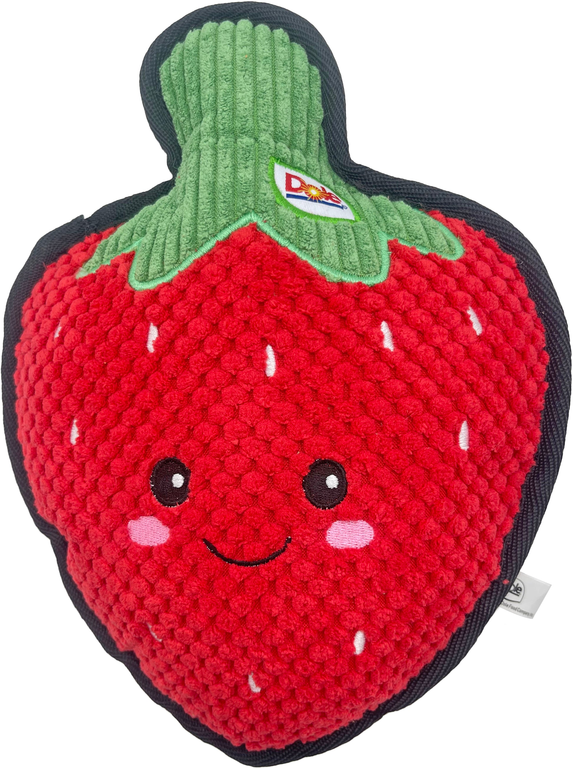 Dole Pet Berrysqueak Plush Dog Toy