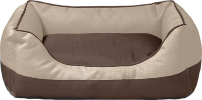 Sleep Zone 2 Tone Plush Bed