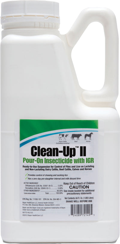 Elanco Clean-Up Ii Pour On Insecticide