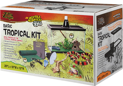 Zilla Basic Tropical Reptile Starter Kit