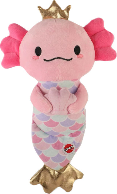 Axolotl Plush Mermaid Dog Toy
