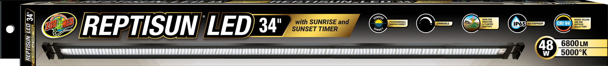 Reptisun Led With Sunrise And Sunset Timer