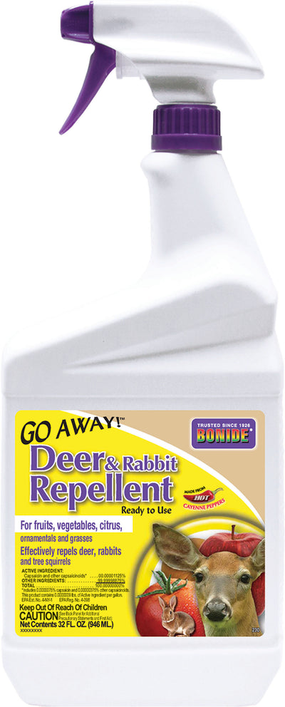 Bonide Go Away Deer & Rabbit Repellent Rtu