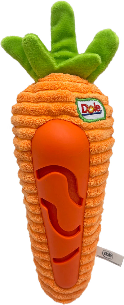 Dole Pet Carohide Treat Dispenser Plush Dog Toy