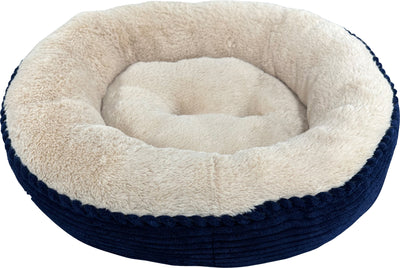 Spot Sleep Zone Round Rib Corduroy Bed