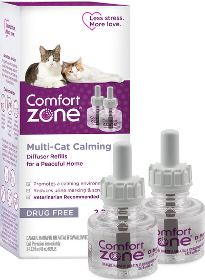 Comfort Zone Multi-Cat Diffuser Refill For Cats