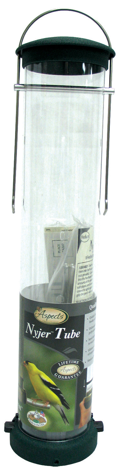 Quick-Clean Tube Nyjer Feeder