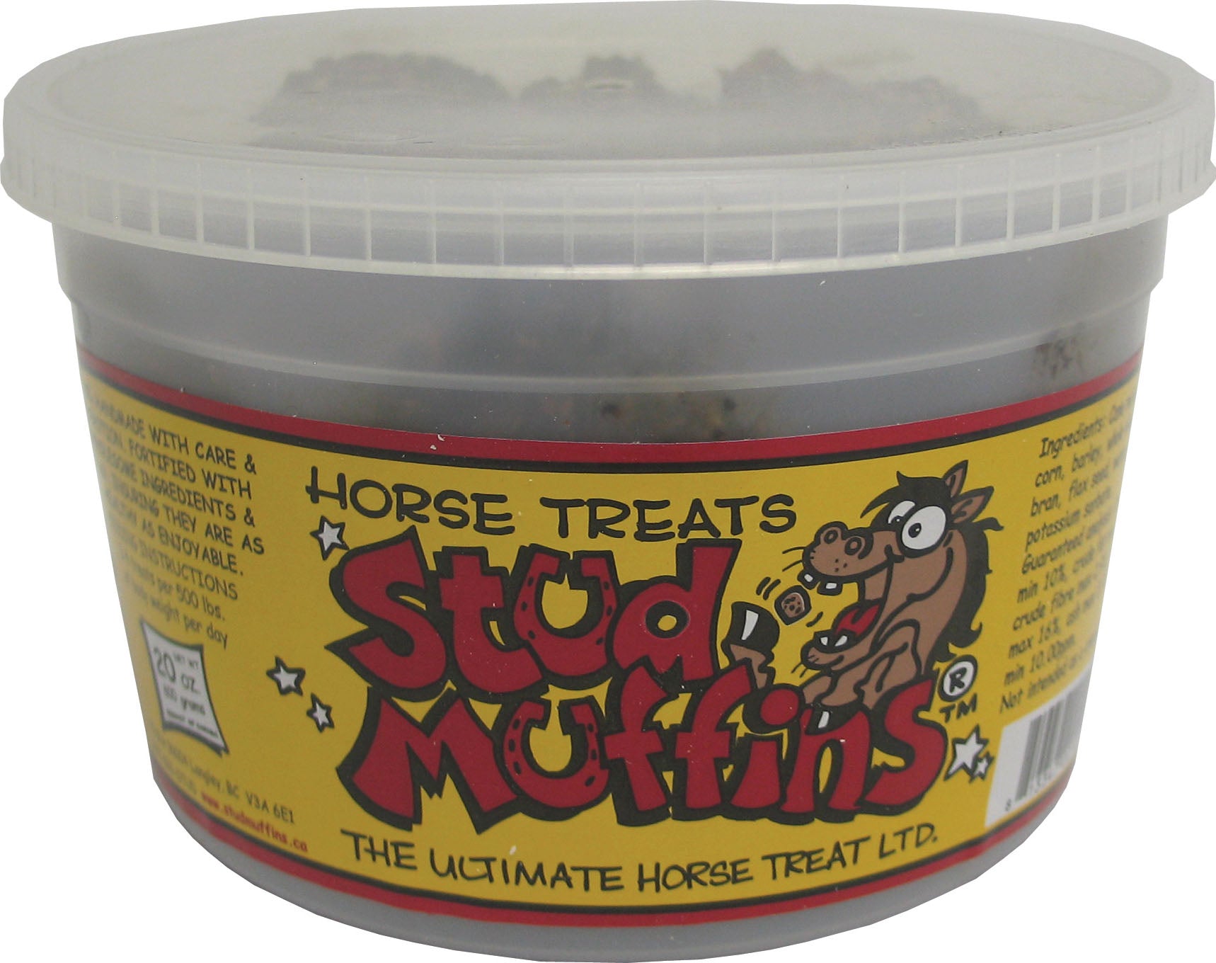 Stud Muffins Horse Treat Tub