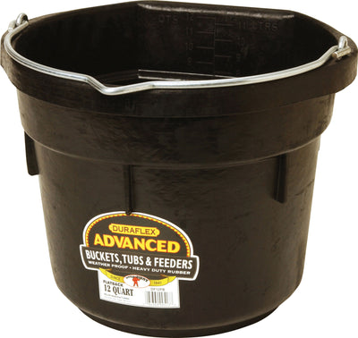 Little Giant Duraflex Rubber Flat Back Bucket