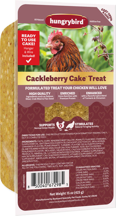 Hungryhen Crackleberry Cake Chicken Treat