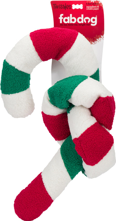 Fabdog Holiday Candy Cane Twisty